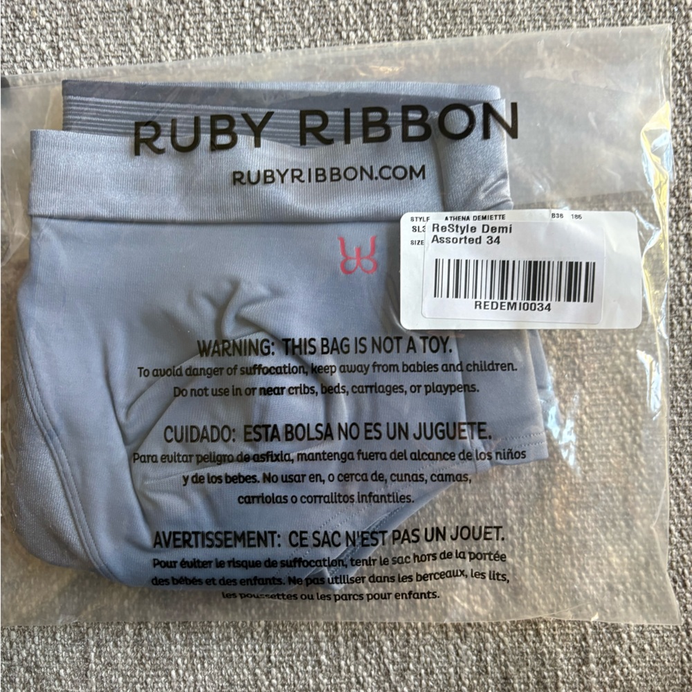 Ruby Ribbon Athena Demiette Lightweight Bra - Picture 5 of 5